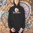 Booooks Halloween Cute Ghost Reading Library Books Men Hoodie