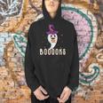 Booooks Halloween Shirts Cute Ghost Book Teacher Reading For Men Women Kids Men Hoodie