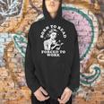 Born To Read Forced To Work Bookworm Librarian Retro Bookish Men Hoodie Born To Read Forced To Work Bookworm Librarian Retro Bookish Men Hoodie