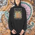 Bruh Its A Good Day To Read A Book Floral Bookshelf Men Hoodie
