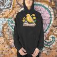 Canary Bird Floral Book Yellow Bird Reading Bookish Teacher Men Hoodie Canary Bird Floral Book Yellow Bird Reading Bookish Teacher Men Hoodie