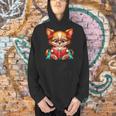 Chihuahua Reading a Book Dog Men Hoodie