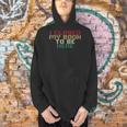 I Closed My Book To Be Here Book Lover Men Hoodie