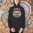 I Closed My Book To Be Here Reader Retro Graphic Men Hoodie I Closed My Book To Be Here Reader Retro Graphic Men Hoodie