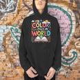 Color Our World Book Reading Program 2026 Summer Reading Men Hoodie