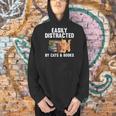 Cool Book Reader For Men Women Book Lover Bookworm Cat Book Men Hoodie