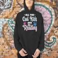 All The Cool Kids Are Reading Book Vintage Retro Sunset Men Hoodie