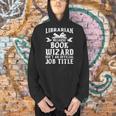 Cool Librarian Art For Men Women Read Library Book Lovers Men Hoodie
