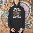 Cool Reading Books For Men Women Book Lover Bookworm Library Men Hoodie