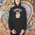Corgee Lovers Corgeek Book Lovers Men Hoodie Corgee Lovers Corgeek Book Lovers Men Hoodie