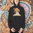 Cute Beagle Puppy Reading Book Lover Dog Animal Graphic Men Hoodie Cute Beagle Puppy Reading Book Lover Dog Animal Graphic Men Hoodie