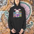 Cute Bunny Reader Rabbit Book Lover Reading Men Hoodie
