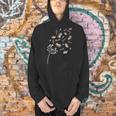 Cute Dandelion Books And School Tools Flower Men Hoodie