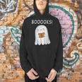 Cute Ghost Book Reading Halloween Teacher Booooks For Men Women Kids Men Hoodie Cute Ghost Book Reading Halloween Teacher Booooks For Men Women Kids Men Hoodie