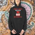 Cute Just A Girl Who Loves Reading Books Women And Girls Men Hoodie