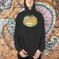 Cute Kawaii Cat Books Flowers Men Hoodie