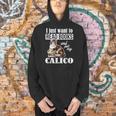 Cute Read Books Calico Cat Lover For Men Women Girls Kids Men Hoodie