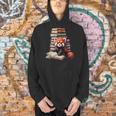 Cute Red Panda Reading Book Animal Bookworm Men Hoodie