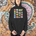 Cute Teacher Life With Crayons Rainbow Books Apple School Men Hoodie Cute Teacher Life With Crayons Rainbow Books Apple School Men Hoodie