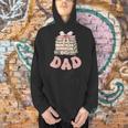 Dad Book First Chapter Birthday Family Matching Party Men Hoodie