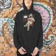 Diving Book Reading Men Hoodie