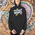 DOAWK Colorful Team Wimpy Sticker Collage Book Series Men Hoodie DOAWK Colorful Team Wimpy Sticker Collage Book Series Men Hoodie