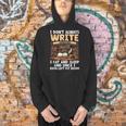 I Don't Always Write Sometimes I Eat And Sleep Book Author Men Hoodie