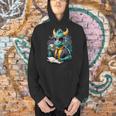 Dragon Reading Book Fantasy Reader Graphic Men Hoodie