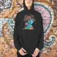 Dragon With Tree Books Cute Dragon Read Books Men Hoodie