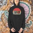 Drink Coffee Read Books Be Happy Retro Vintage Sunset Men Hoodie