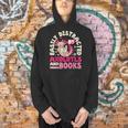 Easily Distracted By Axolotls And Books Cute Animal Lover Men Hoodie
