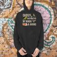Easily Distracted By Birds & Books Vintage Birder Men Hoodie Easily Distracted By Birds & Books Vintage Birder Men Hoodie