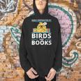 Easily Distracted By Birds And Books Men Hoodie Easily Distracted By Birds And Books Men Hoodie