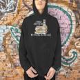 Easily Distracted By Books And Bunnies Men Hoodie