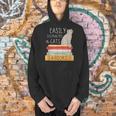 Easily Distracted Cats And Books Cat Lovers For Men Women Kids Men Hoodie Easily Distracted Cats And Books Cat Lovers For Men Women Kids Men Hoodie