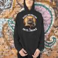 Easily Distracted By Cats And Books Librarians Bibliophiles Men Hoodie Easily Distracted By Cats And Books Librarians Bibliophiles Men Hoodie