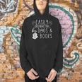 Easily Distracted By Dogs & Books Lover Reading Men Hoodie Easily Distracted By Dogs & Books Lover Reading Men Hoodie