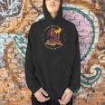 Easily Distracted By Dragons And Books Nerd Red Dragon Men Hoodie