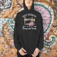 Easily Distracted By Sewing And Books Quilters Men Hoodie