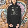 Fantasy Book Club Dragon Reader Book A Day Keep Reality Away Men Hoodie