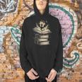 Fantasy Dragon & Books Magical Reader Men Hoodie