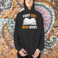 Fight Evil Read Books Men Hoodie