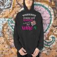 Weekend Forecast Reading With a Chance Of Wine Book Humor Men Hoodie