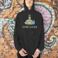 Future Teacher School Teaching Educator Colorful Books Men Women Men Hoodie