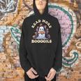 Groovy Read More Books Cute Ghost Teacher Halloween Men Hoodie
