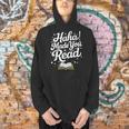 Haha Made You Read Books Bookworm Teacher Librarian Men Hoodie Haha Made You Read Books Bookworm Teacher Librarian Men Hoodie