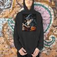 Halloween Girls Boys Wizard Book Pumpkin Kids Halloween Men Hoodie Halloween Girls Boys Wizard Book Pumpkin Kids Halloween Men Hoodie