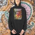 Halloween Horror Vintage Ghost Comic Book Retro Cartoon Men Hoodie