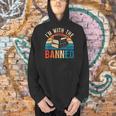 I'm With The Banned Books Tee I Read Banned Books Lovers Men Hoodie