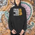 I'm All Booked This Weekend Book Lovers Avid Readers Reading Men Hoodie